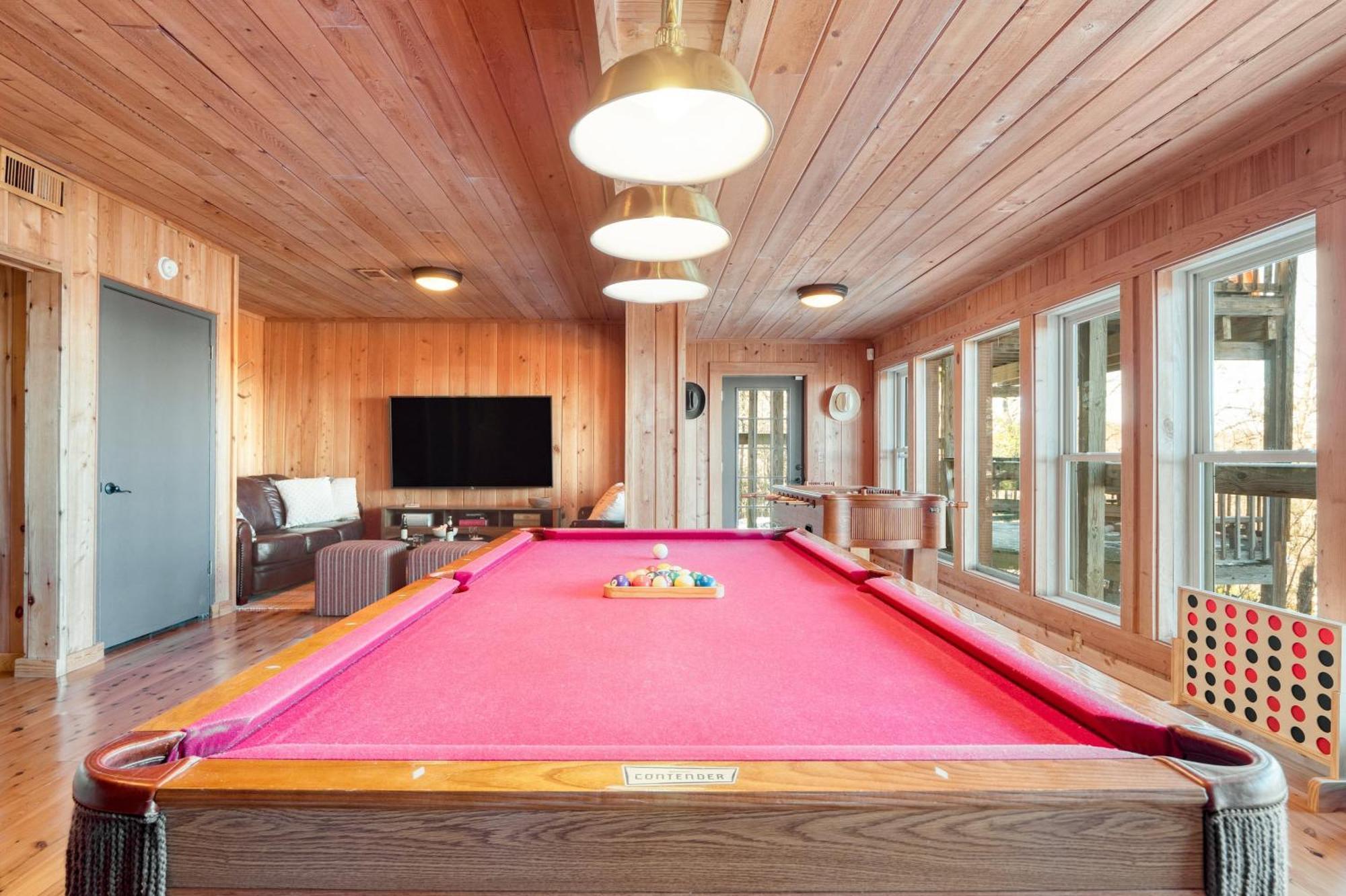 Fontana By Avantstay Gorgeous Mountain Cabin W Views Hot Tub Game Room Gatlinburg Buitenkant foto