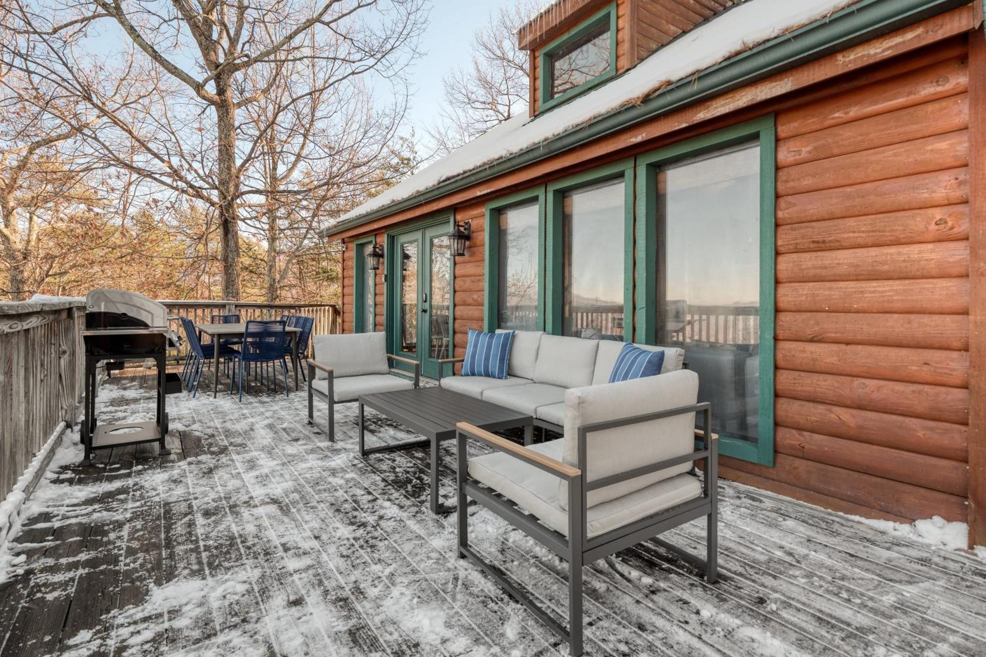Fontana By Avantstay Gorgeous Mountain Cabin W Views Hot Tub Game Room Gatlinburg Buitenkant foto
